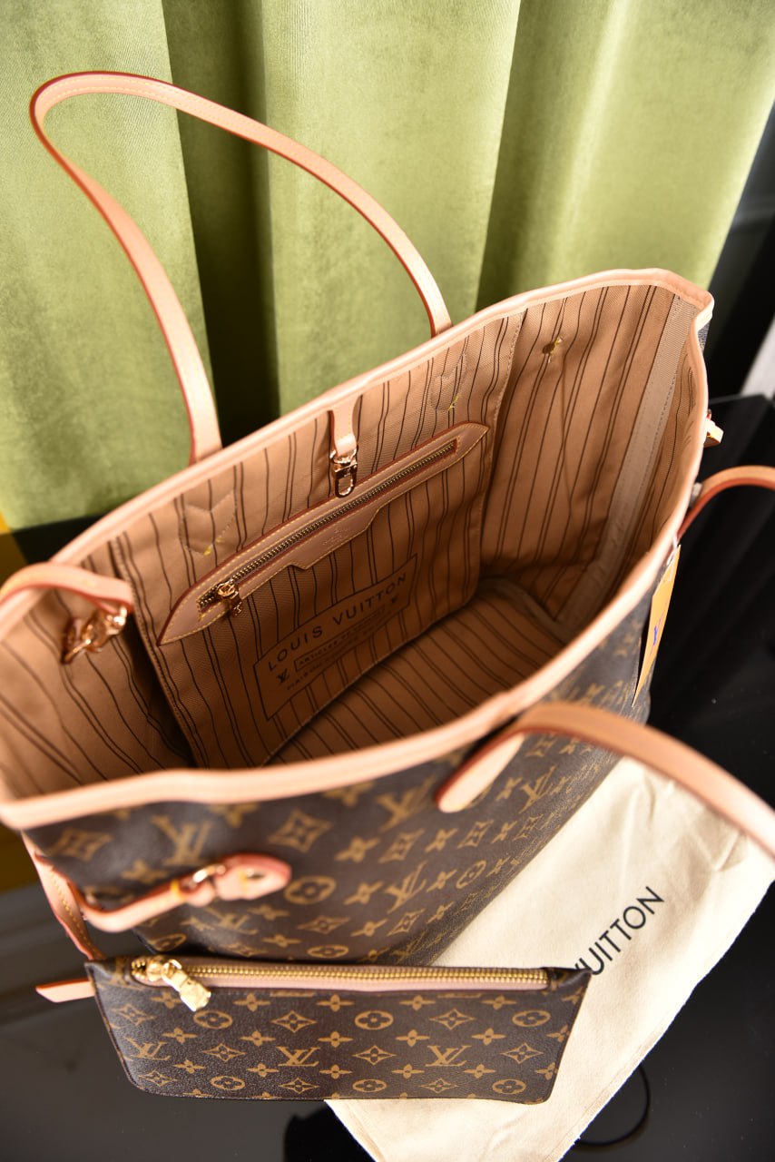 لوي فيتون نيفرفل كبيرة (5 ألوان) - Louis Vuitton Neverfull GM