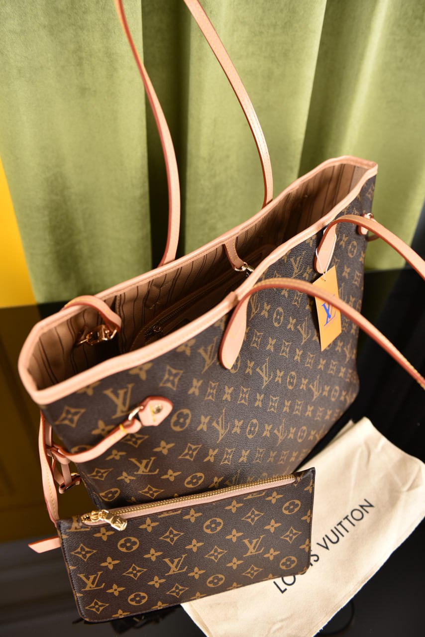 لوي فيتون نيفرفل كبيرة (5 ألوان) - Louis Vuitton Neverfull GM