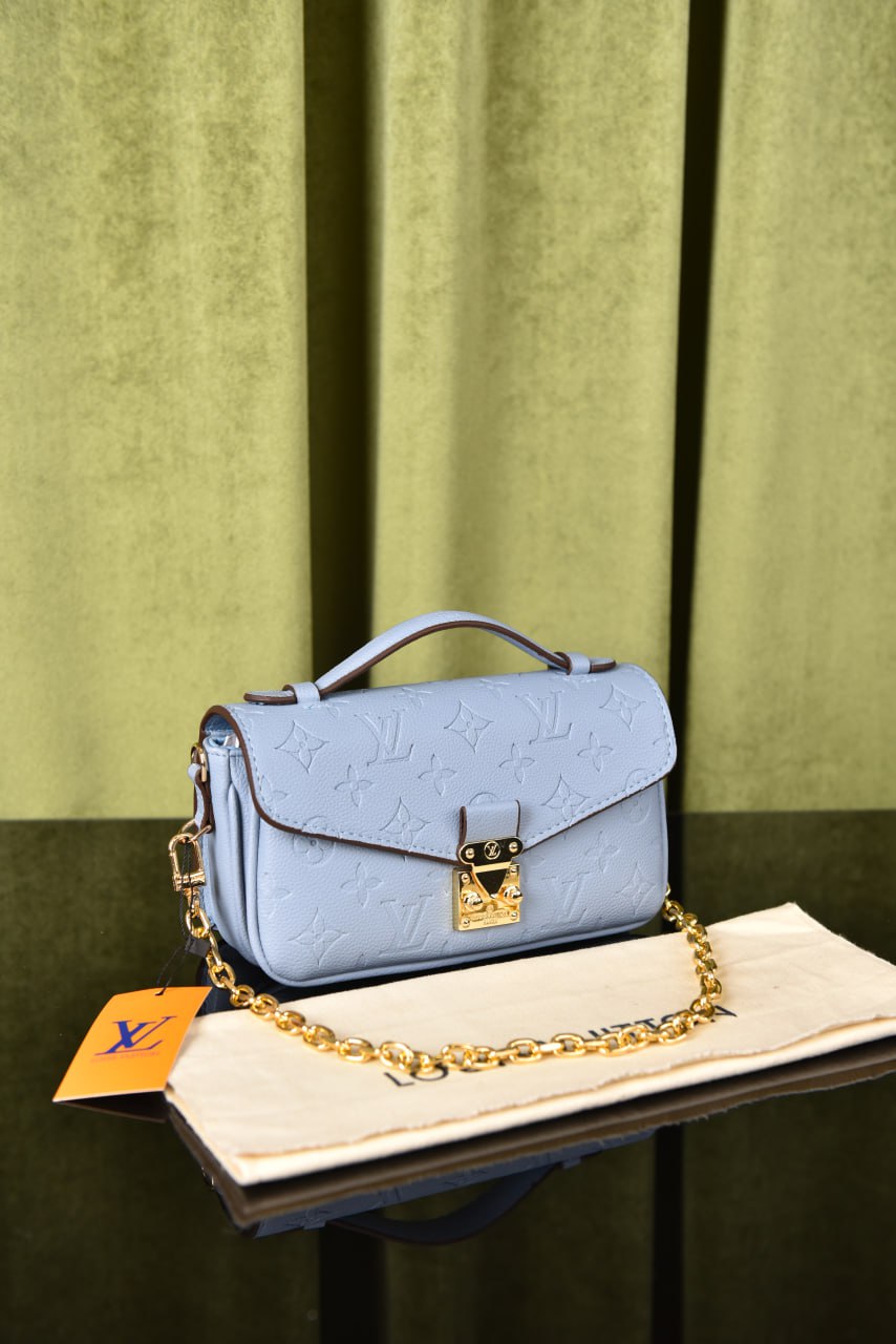 لوي فيتون بوشيت ميتس سادة (7 ألوان) - Louis Vuitton Pochette Metis East Plain