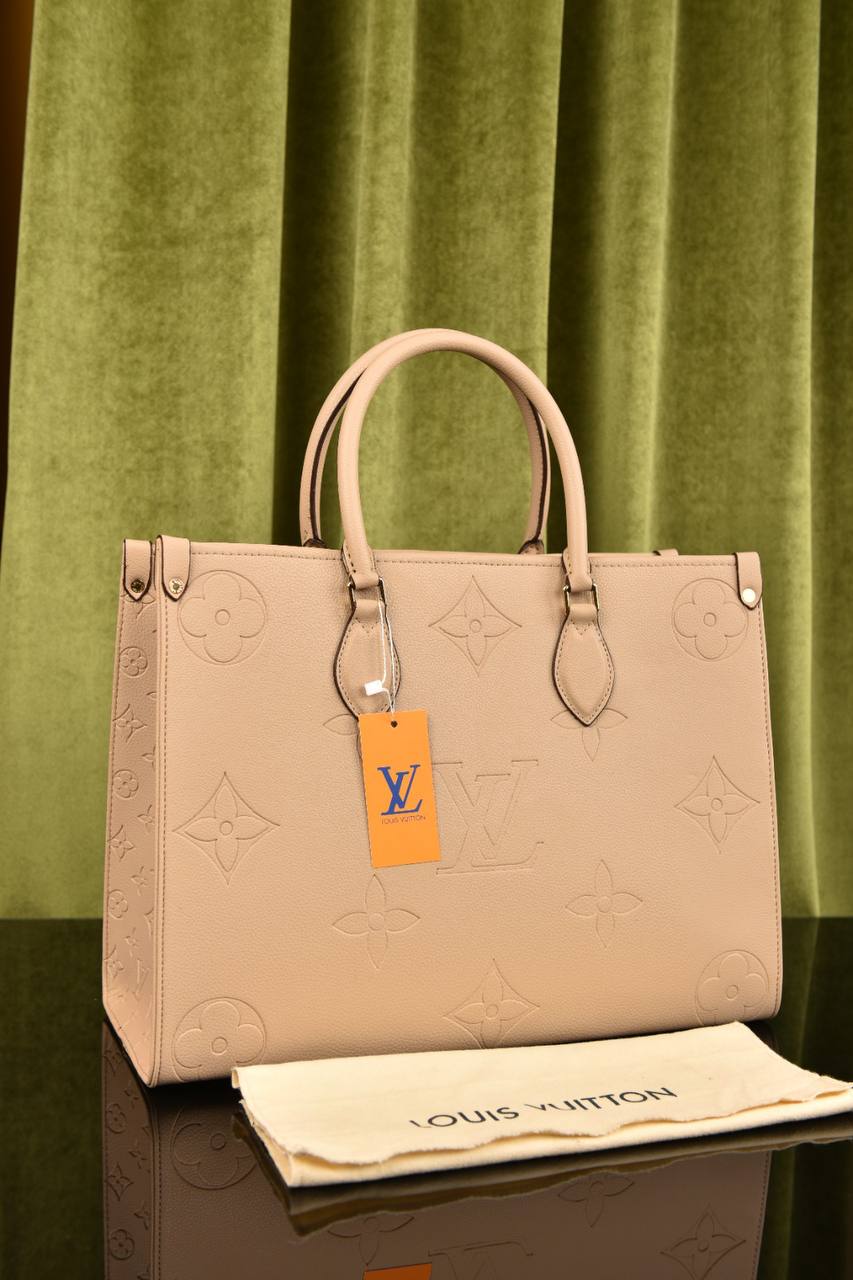 لوي فيتون اونذاجو سادة (6 ألوان) - Louis Vuitton OnTheGo GM