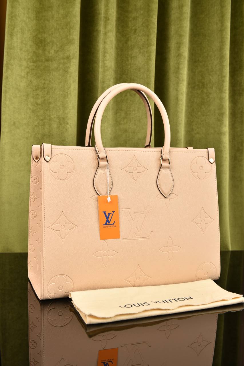 لوي فيتون اونذاجو سادة (6 ألوان) - Louis Vuitton OnTheGo GM