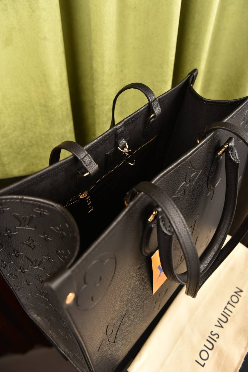 لوي فيتون اونذاجو سادة (6 ألوان) - Louis Vuitton OnTheGo GM