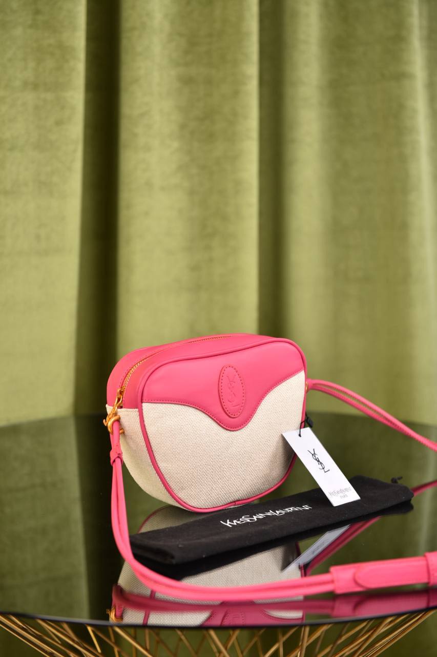 ساينت لورين (11 لون) - YSL Le 5 A 7 Hopo Bag Smooth Leather