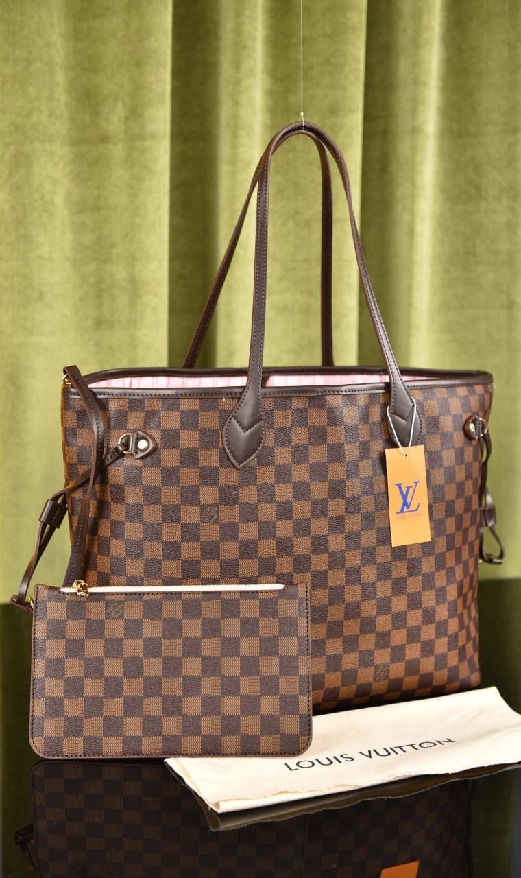 لوي فيتون نيفرفل كبيرة (5 ألوان) - Louis Vuitton Neverfull GM