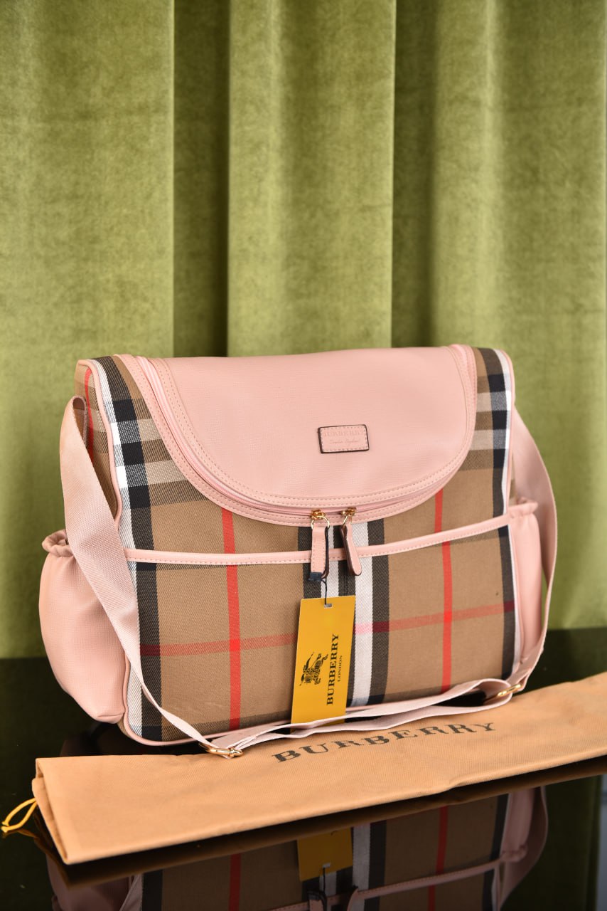 بيربري لمستلزمات الأطفال (5 ألوان) - Burberry Diaper Bag