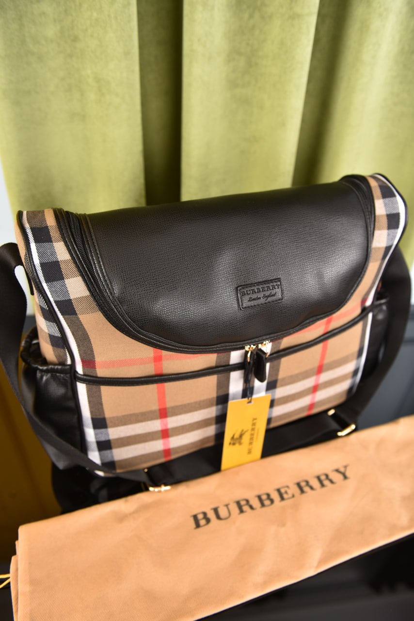 بيربري لمستلزمات الأطفال (5 ألوان) - Burberry Diaper Bag