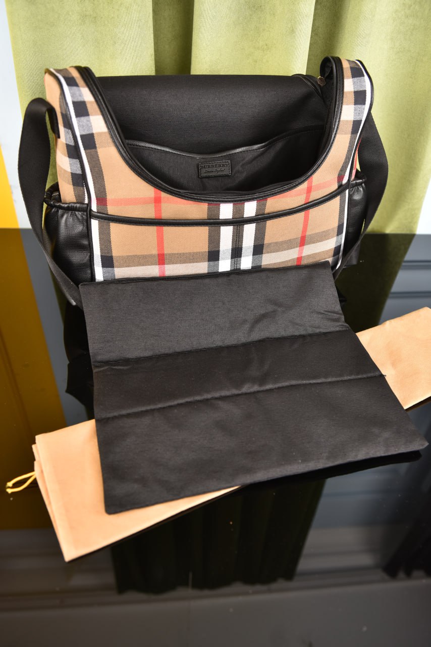بيربري لمستلزمات الأطفال (5 ألوان) - Burberry Diaper Bag