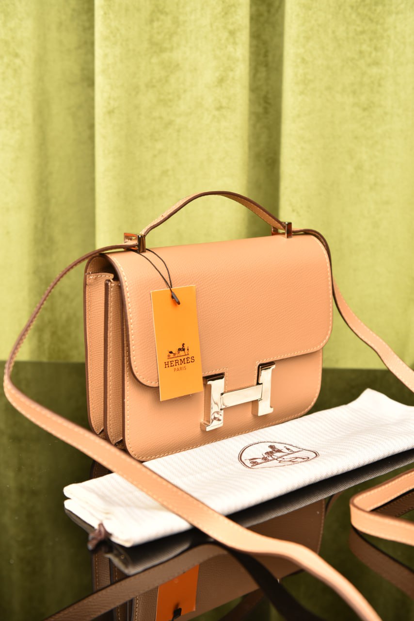 هيرميز كونستانس جلد مموج (18 لون) - Hermes Constance Wavy Leather