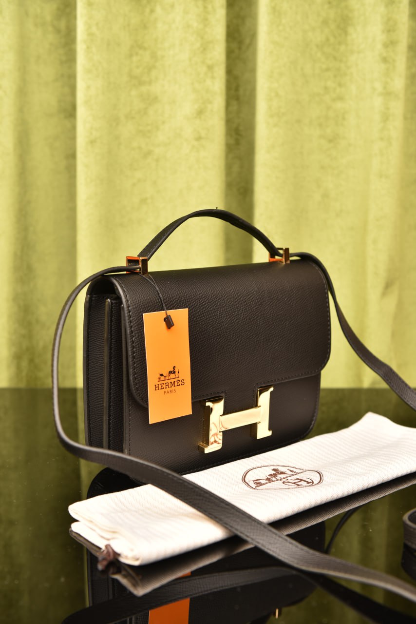 هيرميز كونستانس جلد مموج (18 لون) - Hermes Constance Wavy Leather