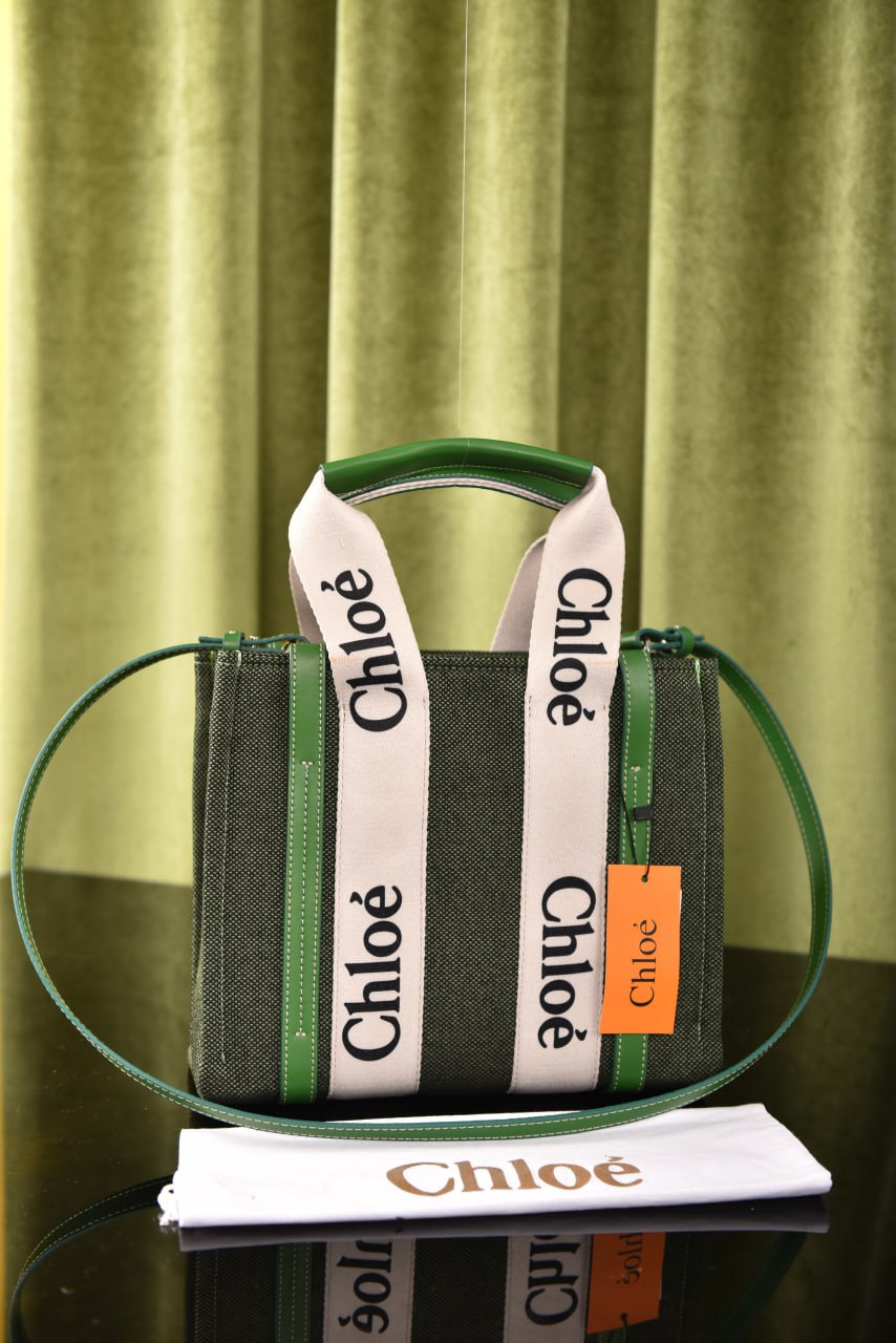 كلوي توت صغيرة (15 لون) - Chloe Woody Tote Small Bag