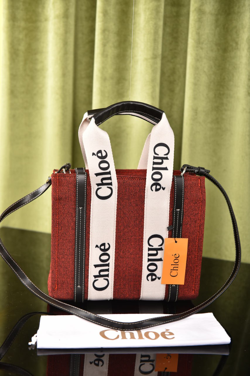كلوي توت صغيرة (15 لون) - Chloe Woody Tote Small Bag