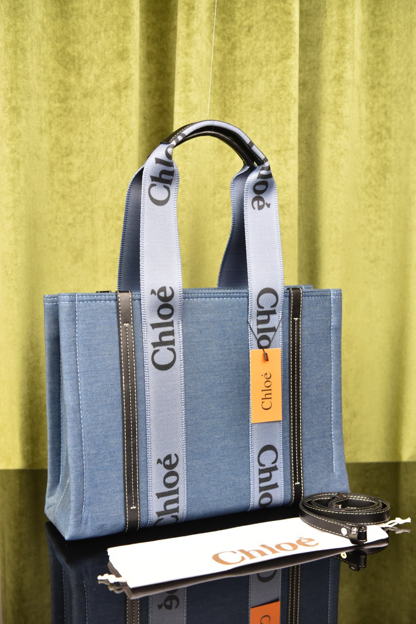 كلوي توت صغيرة (7 ألوان) - Chloe Small Woody Tote