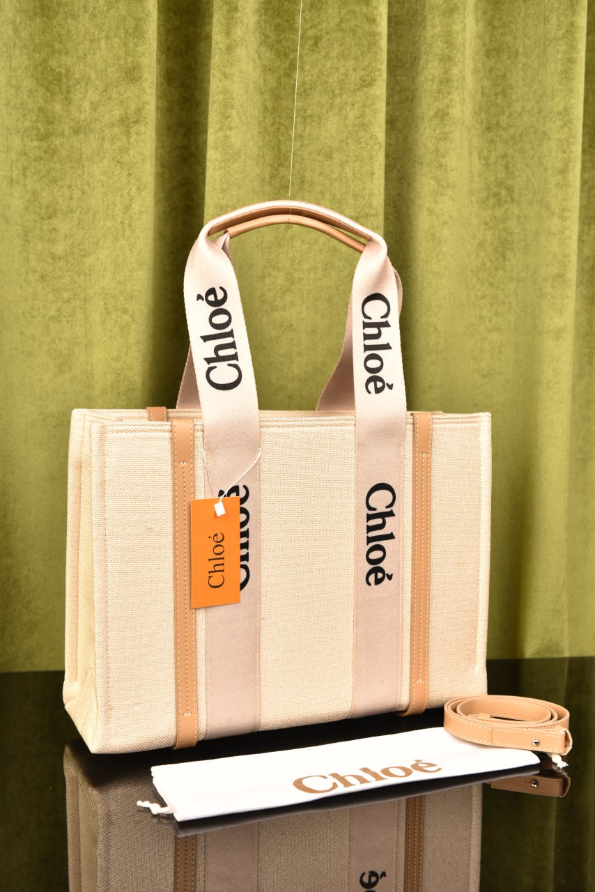 كلوي توت صغيرة (7 ألوان) - Chloe Small Woody Tote