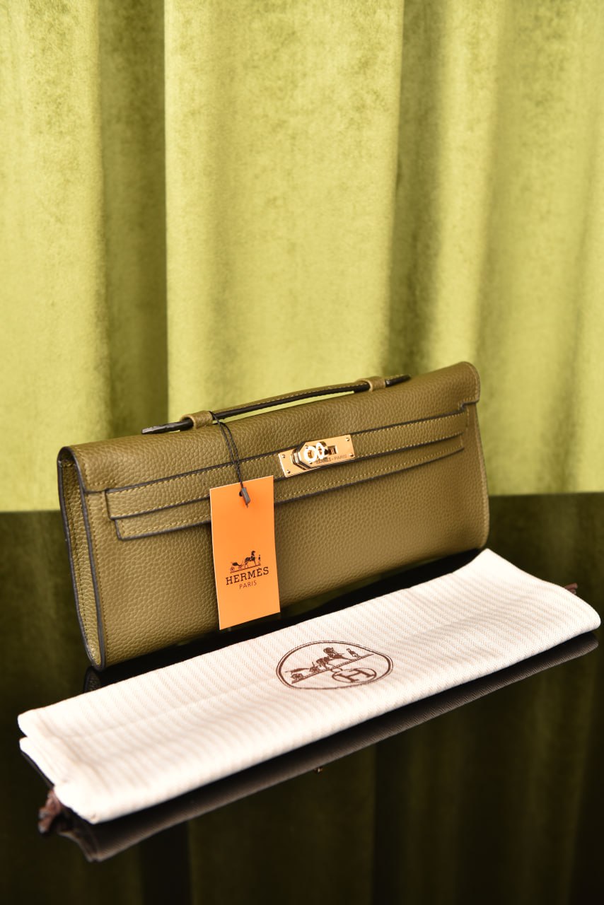 هيرميز (7 ألوان) - Hermes Kelly Cut Clutch