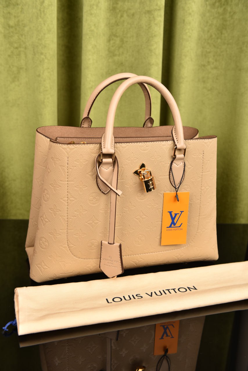لوي فيتون فلاور سادة (10 ألوان) - Louis Vuitton Flower Tote Plain