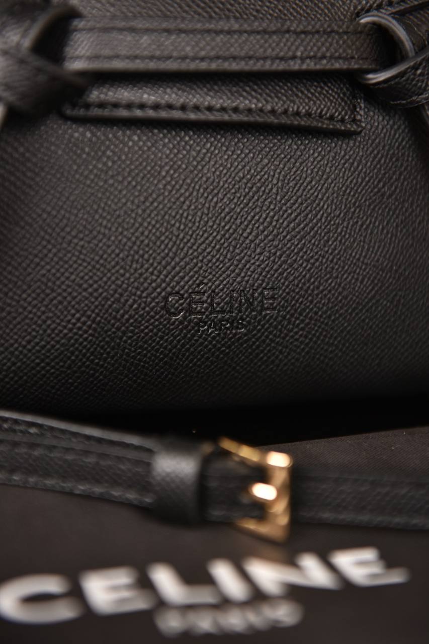 سيلين (15 لون) - Celine Nano Belt In Grained Calfskin