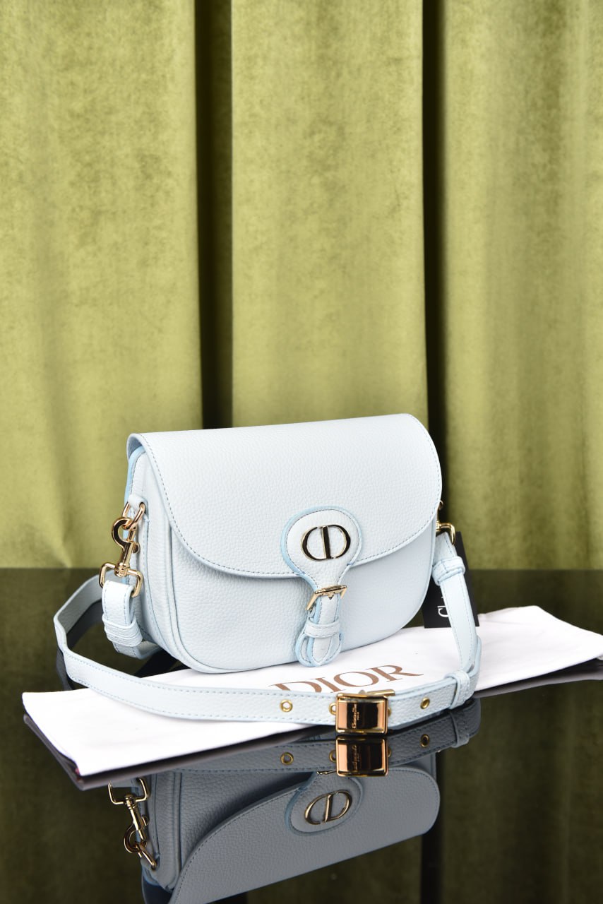 ديور بوبي سادة (12 لون) - Dior Medium Bobby Bag