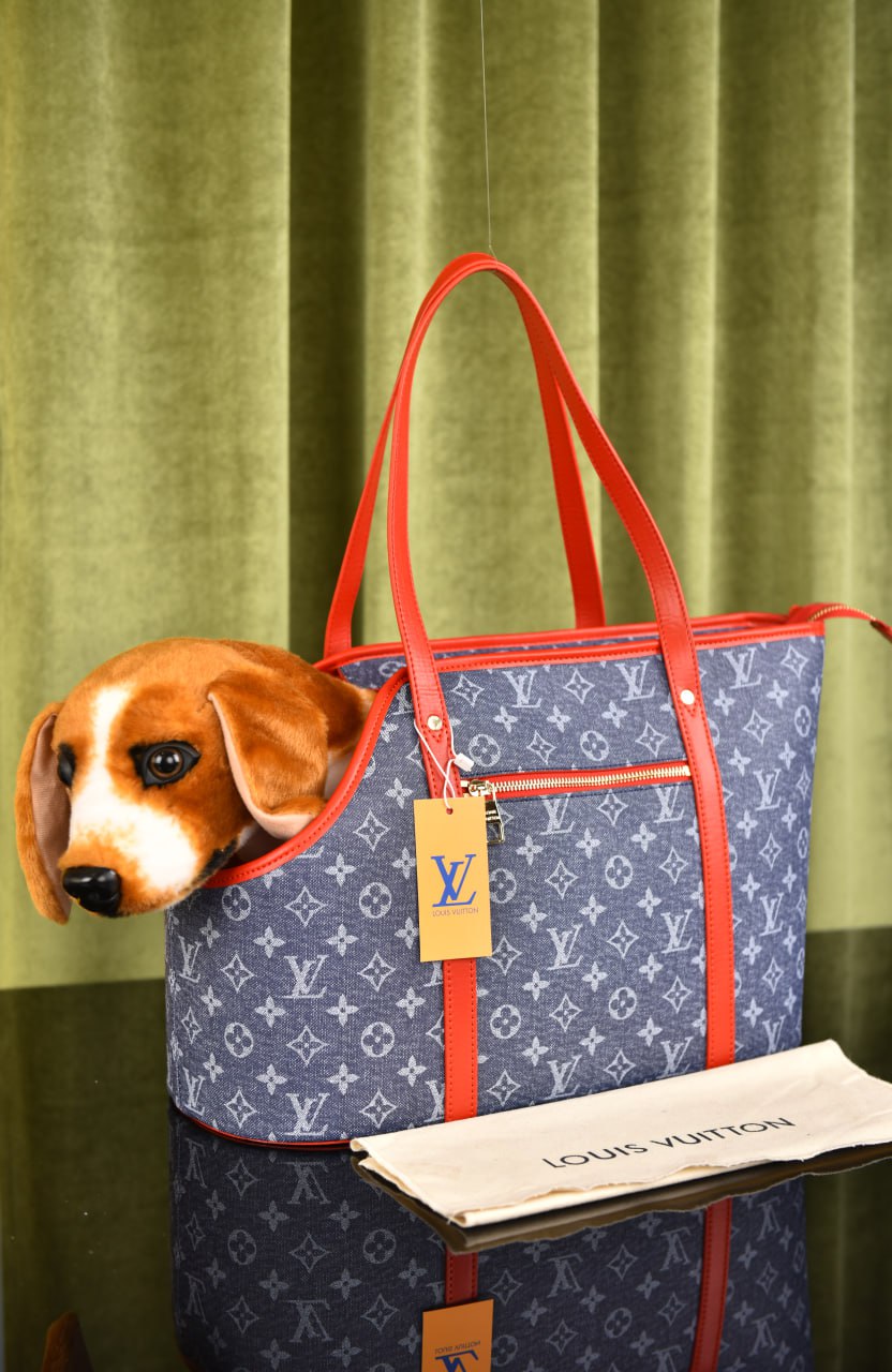 لوي فيتون حاملة الكلاب والقطط (8 ألوان) - Louis Vuitton Dog Carrier