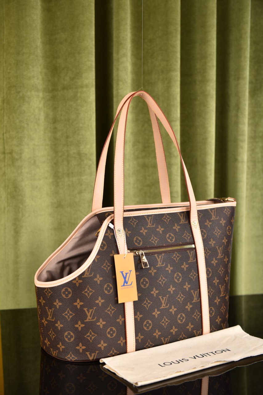 لوي فيتون حاملة الكلاب والقطط (8 ألوان) - Louis Vuitton Dog Carrier