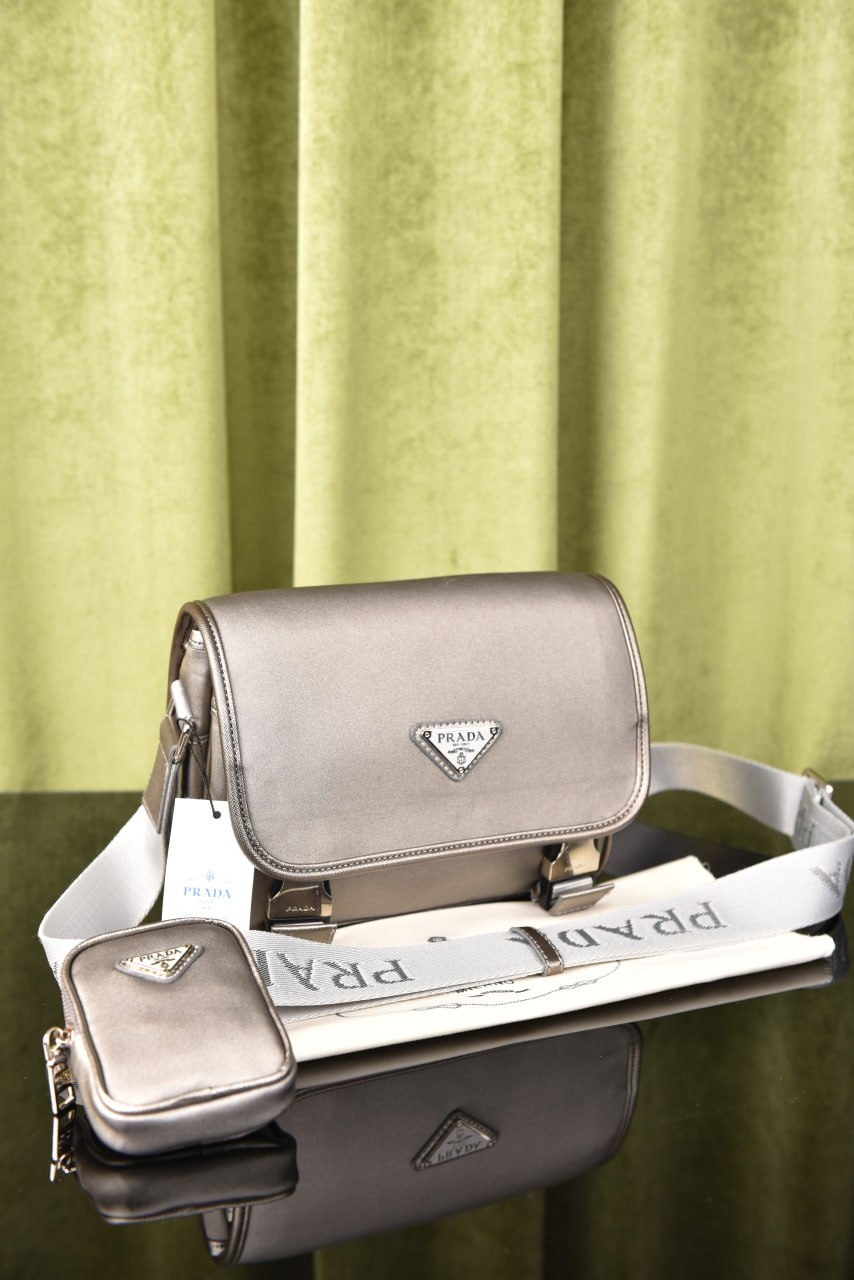برادا (7 ألوان) - Prada Nylon And Saffiano Lether Bag
