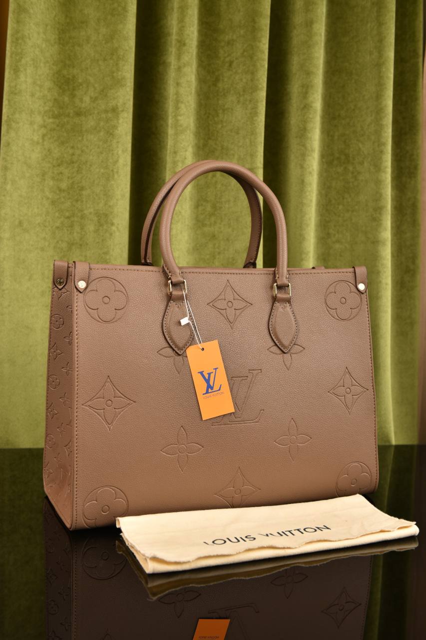 لوي فيتون اونذاجو سادة (6 ألوان) - Louis Vuitton OnTheGo GM