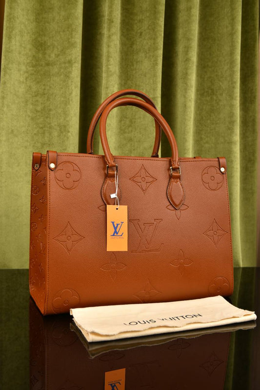لوي فيتون اونذاجو سادة (6 ألوان) - Louis Vuitton OnTheGo GM