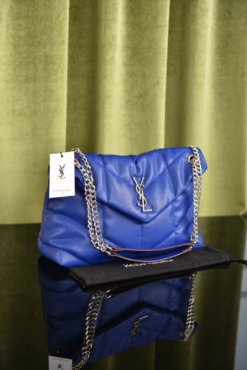 ساينت لورين لولو بافر (13 لون) - YSL LouLou Puffer Crossbody