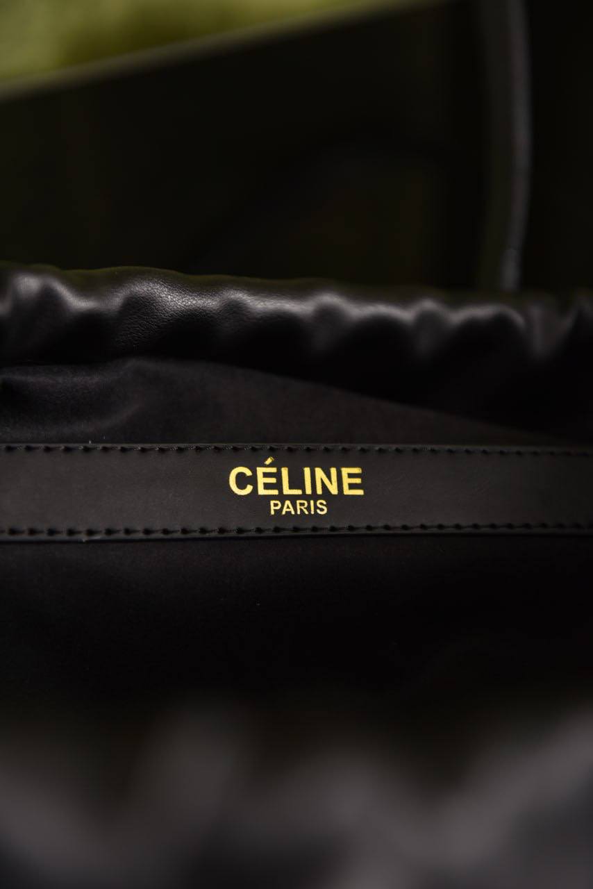 سيلين (9 ألوان) - Celine Drawstring Cuir Triomphe In Calfskin