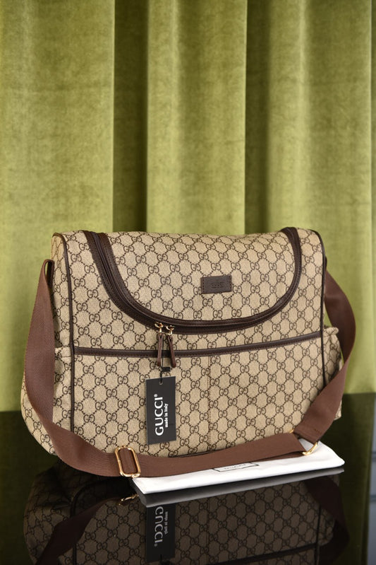 جوتشي لمستلزمات الأطفال (9 ألوان) - Gucci Messenger Diaper Bag