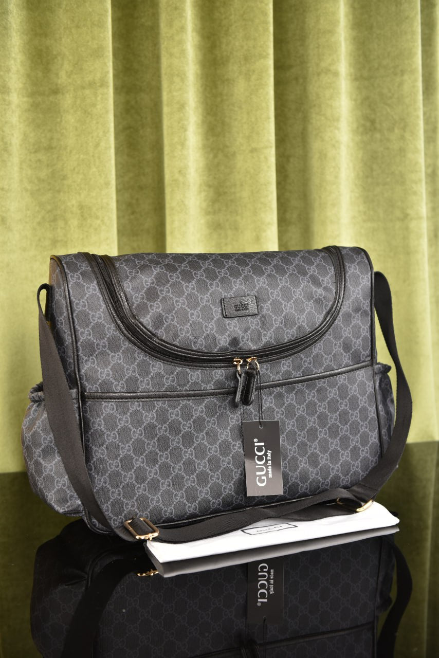جوتشي لمستلزمات الأطفال (9 ألوان) - Gucci Messenger Diaper Bag