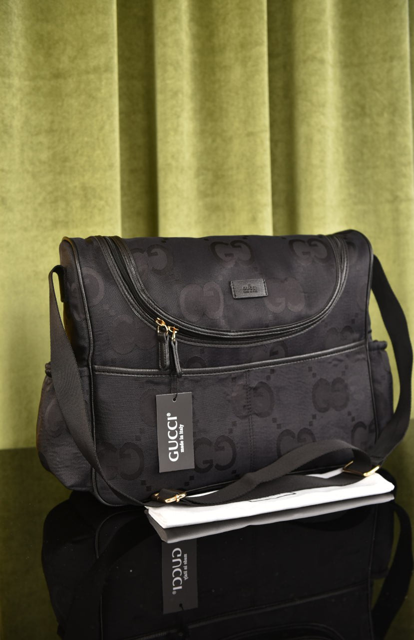 جوتشي لمستلزمات الأطفال (9 ألوان) - Gucci Messenger Diaper Bag