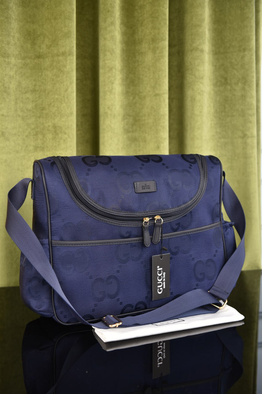 جوتشي لمستلزمات الأطفال (9 ألوان) - Gucci Messenger Diaper Bag