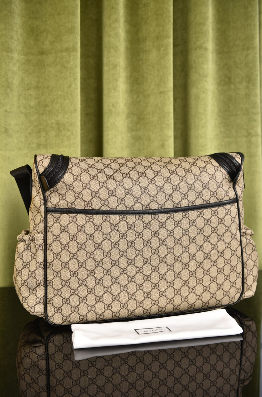 جوتشي لمستلزمات الأطفال (9 ألوان) - Gucci Messenger Diaper Bag