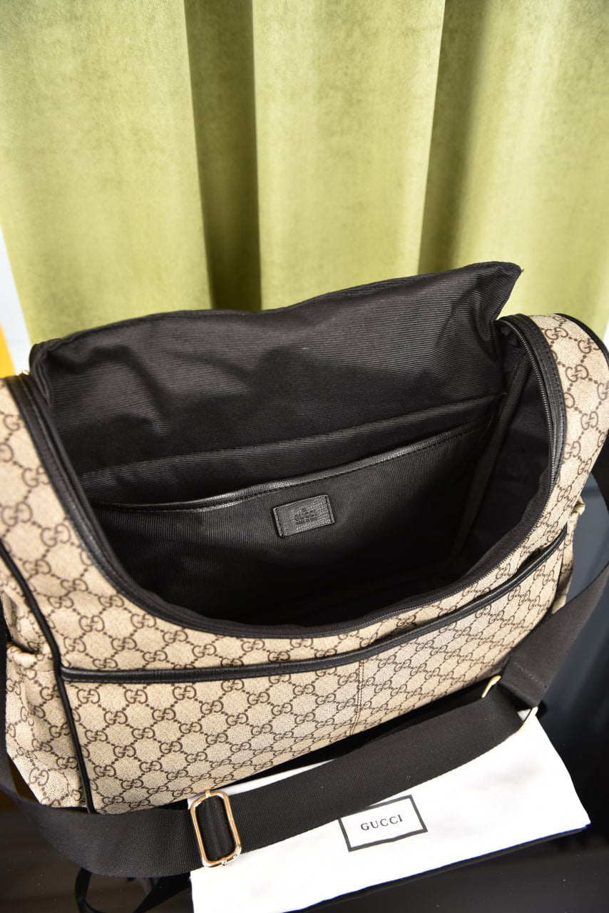 جوتشي لمستلزمات الأطفال (9 ألوان) - Gucci Messenger Diaper Bag