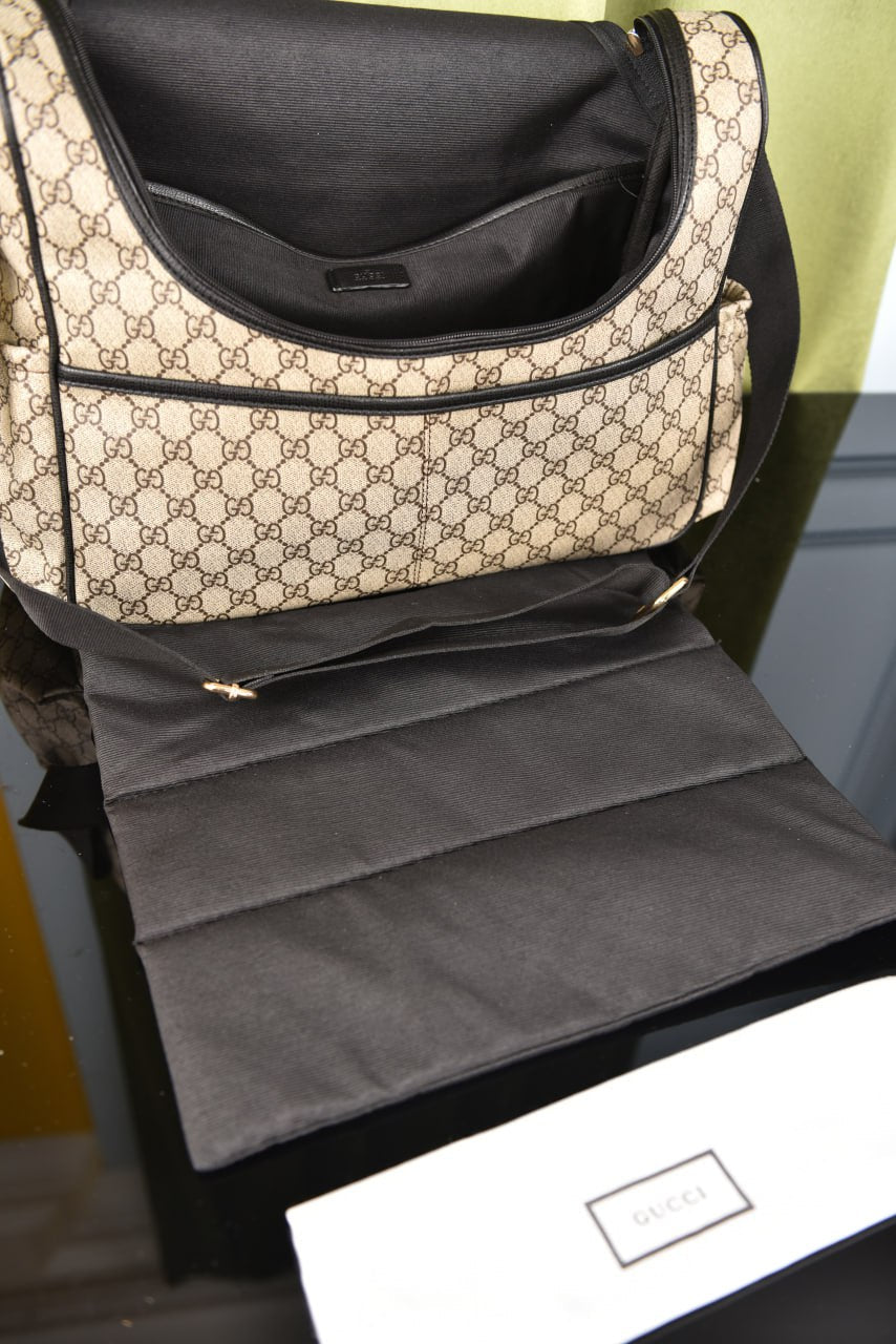 جوتشي لمستلزمات الأطفال (9 ألوان) - Gucci Messenger Diaper Bag