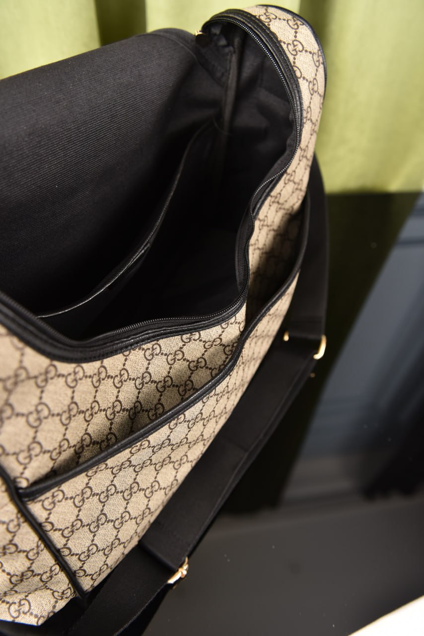 جوتشي لمستلزمات الأطفال (9 ألوان) - Gucci Messenger Diaper Bag