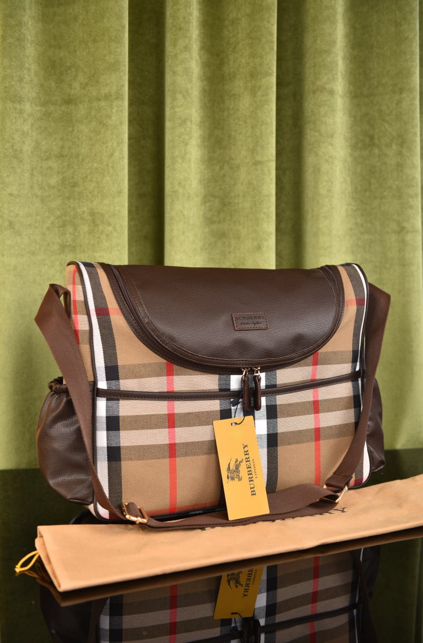 بيربري لمستلزمات الأطفال (5 ألوان) - Burberry Diaper Bag