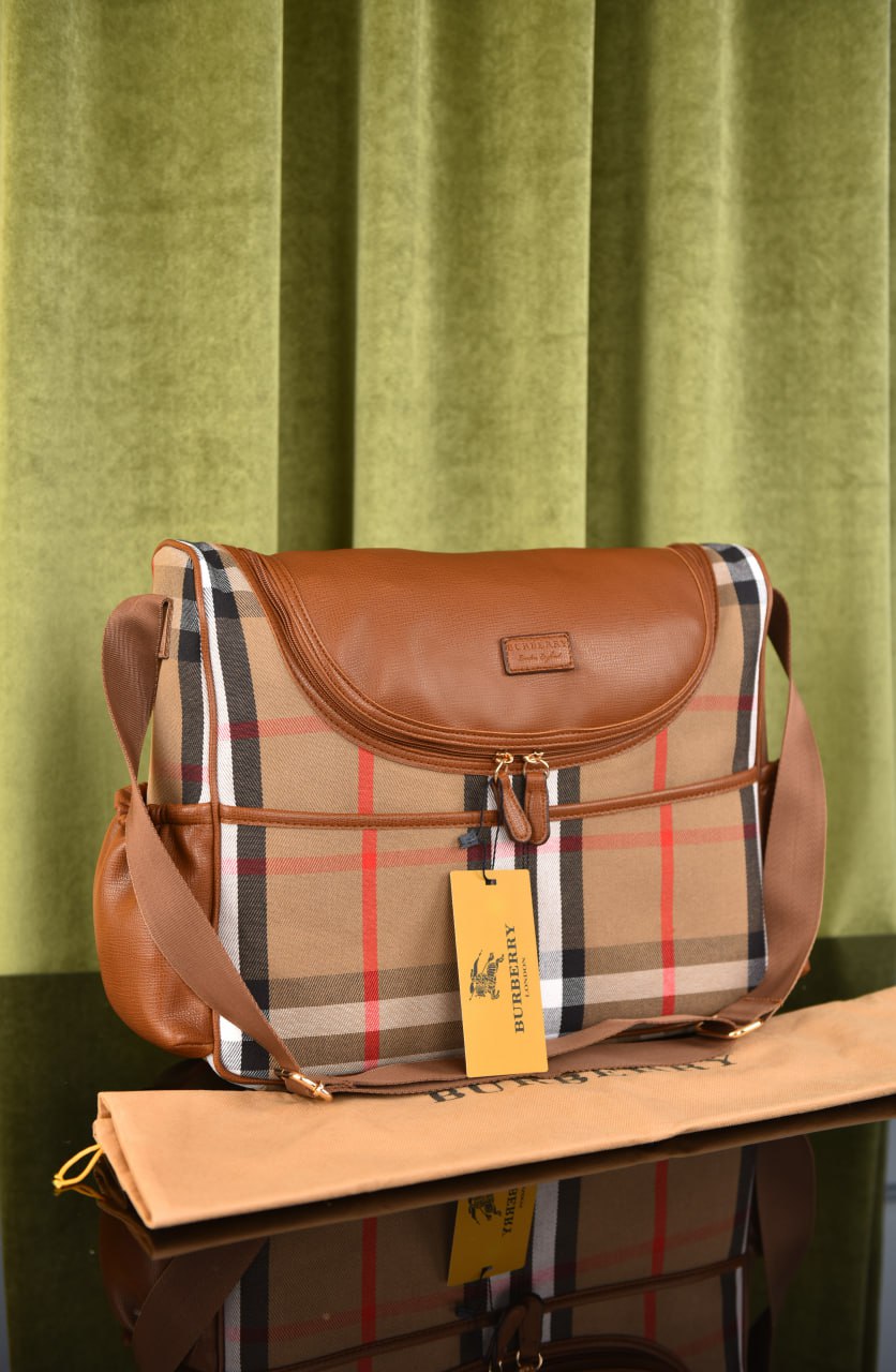 بيربري لمستلزمات الأطفال (5 ألوان) - Burberry Diaper Bag
