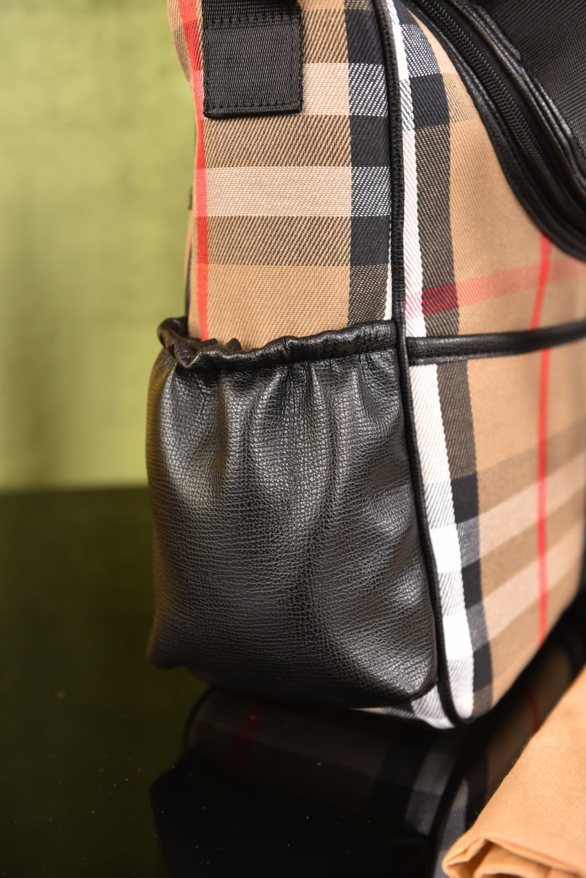 بيربري لمستلزمات الأطفال (5 ألوان) - Burberry Diaper Bag