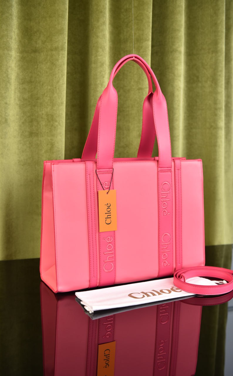 كلوي توت وودي (8 ألوان) - Chloe Woody Tote Bag