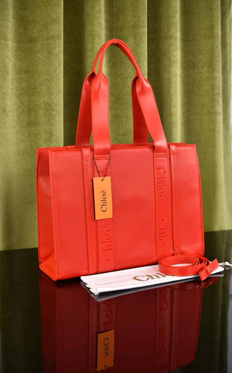 كلوي توت وودي (8 ألوان) - Chloe Woody Tote Bag