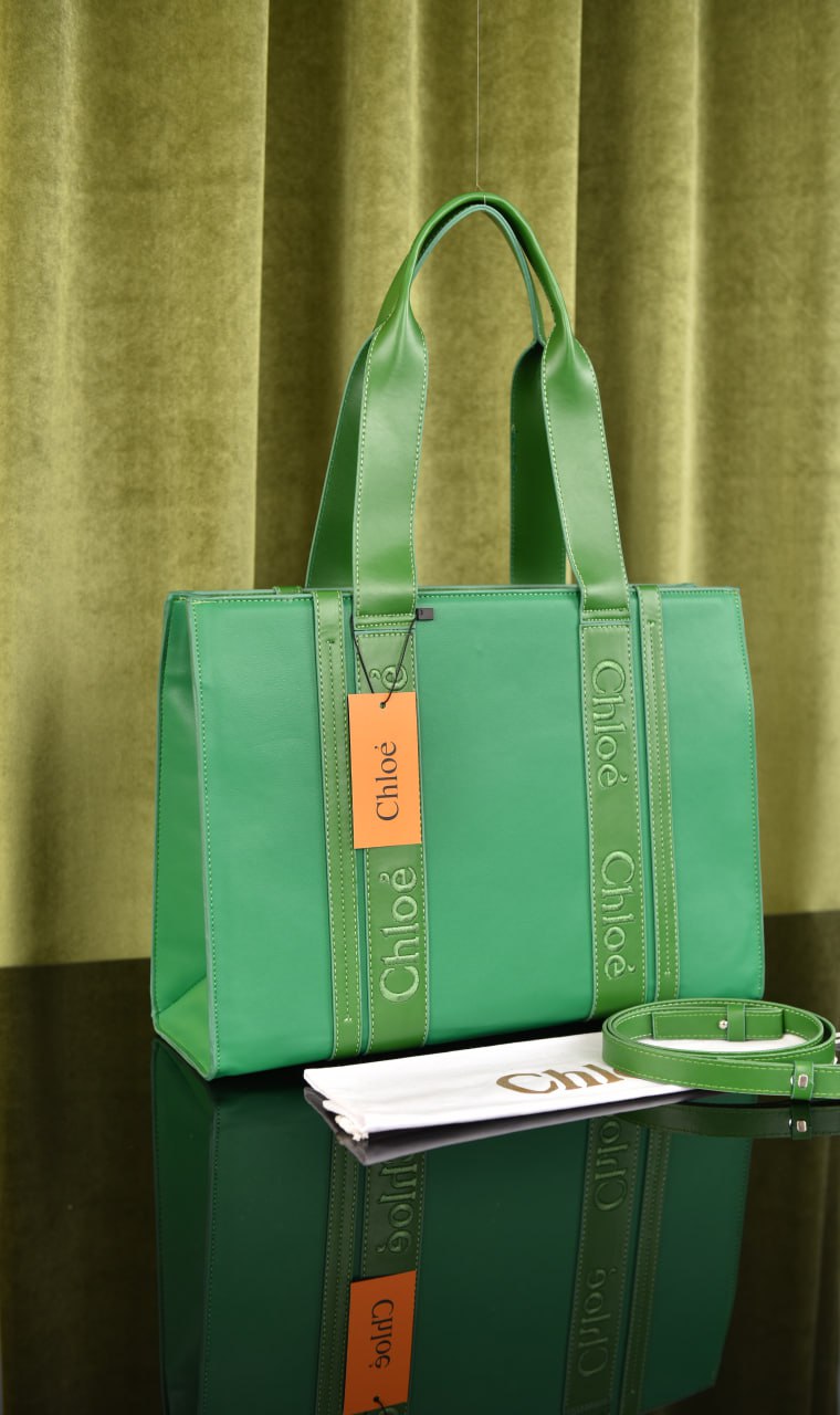 كلوي توت وودي (8 ألوان) - Chloe Woody Tote Bag