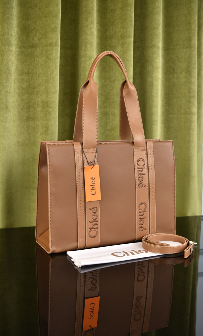 كلوي توت وودي (8 ألوان) - Chloe Woody Tote Bag