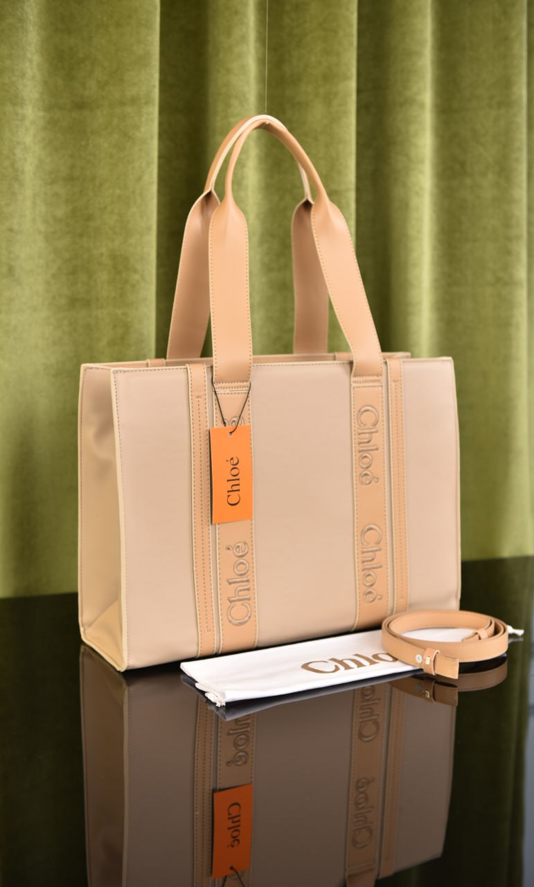 كلوي توت وودي (8 ألوان) - Chloe Woody Tote Bag
