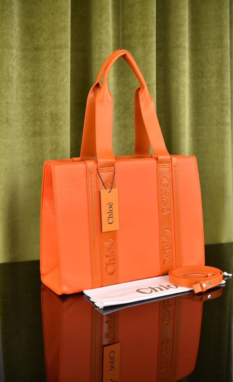 كلوي توت وودي (8 ألوان) - Chloe Woody Tote Bag
