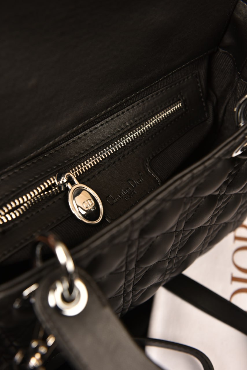 ديور ليدي ميديوم سادة (10 ألوان) - Dior Lady Medium
