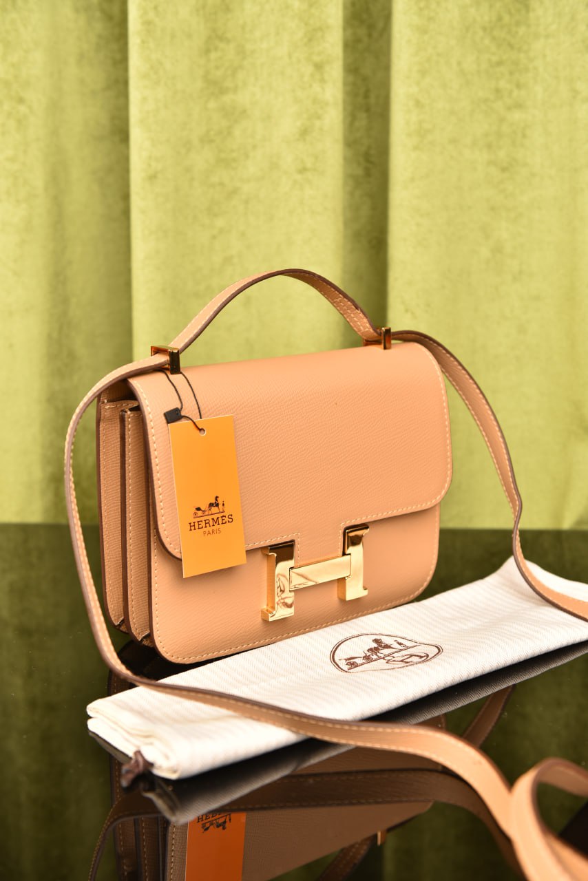 هيرميز كونستانس جلد مموج (18 لون) - Hermes Constance Wavy Leather