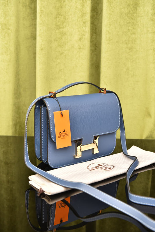 هيرميز كونستانس جلد مموج (18 لون) - Hermes Constance Wavy Leather