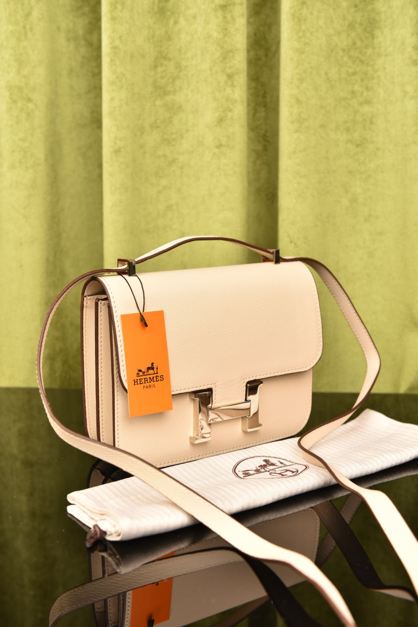 هيرميز كونستانس جلد مموج (18 لون) - Hermes Constance Wavy Leather
