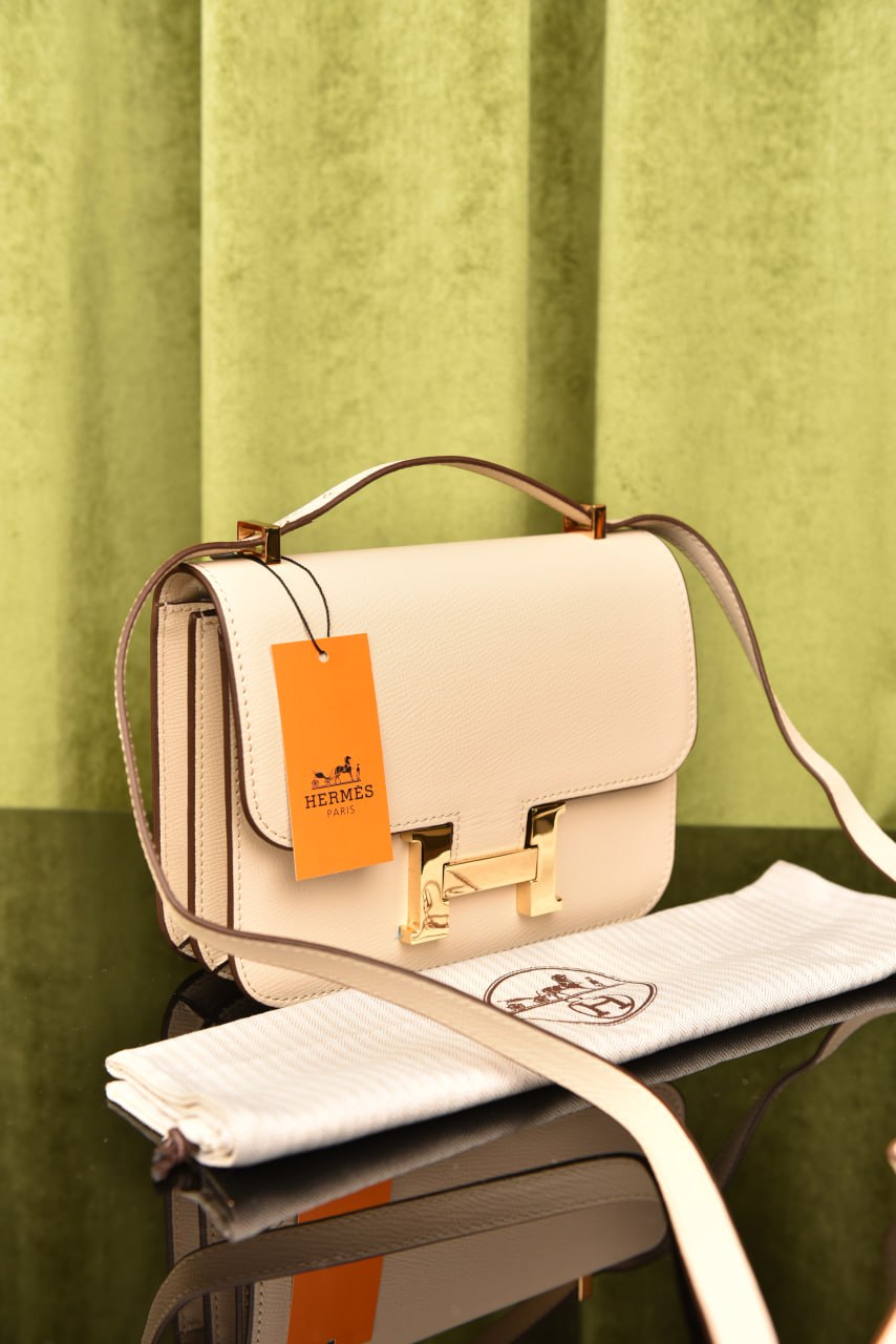 هيرميز كونستانس جلد مموج (18 لون) - Hermes Constance Wavy Leather